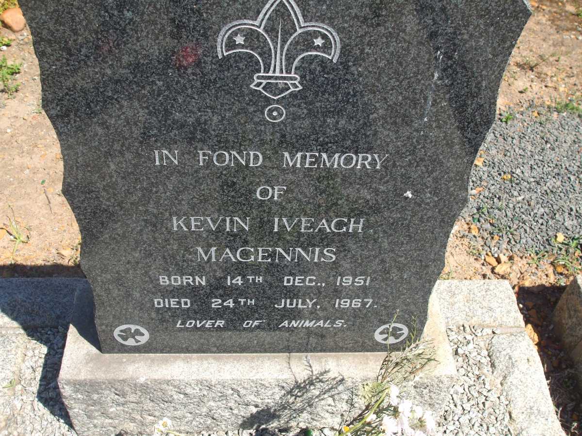 MAGINNES Kevin Iveach 1951-1967