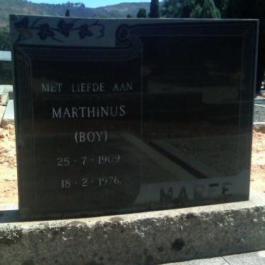MAREE Marthinus 1909-1976