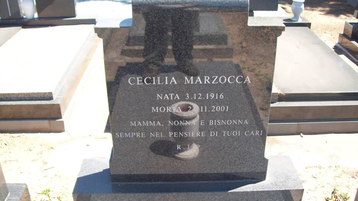 MARZOCCA Cecilia 1916-2001