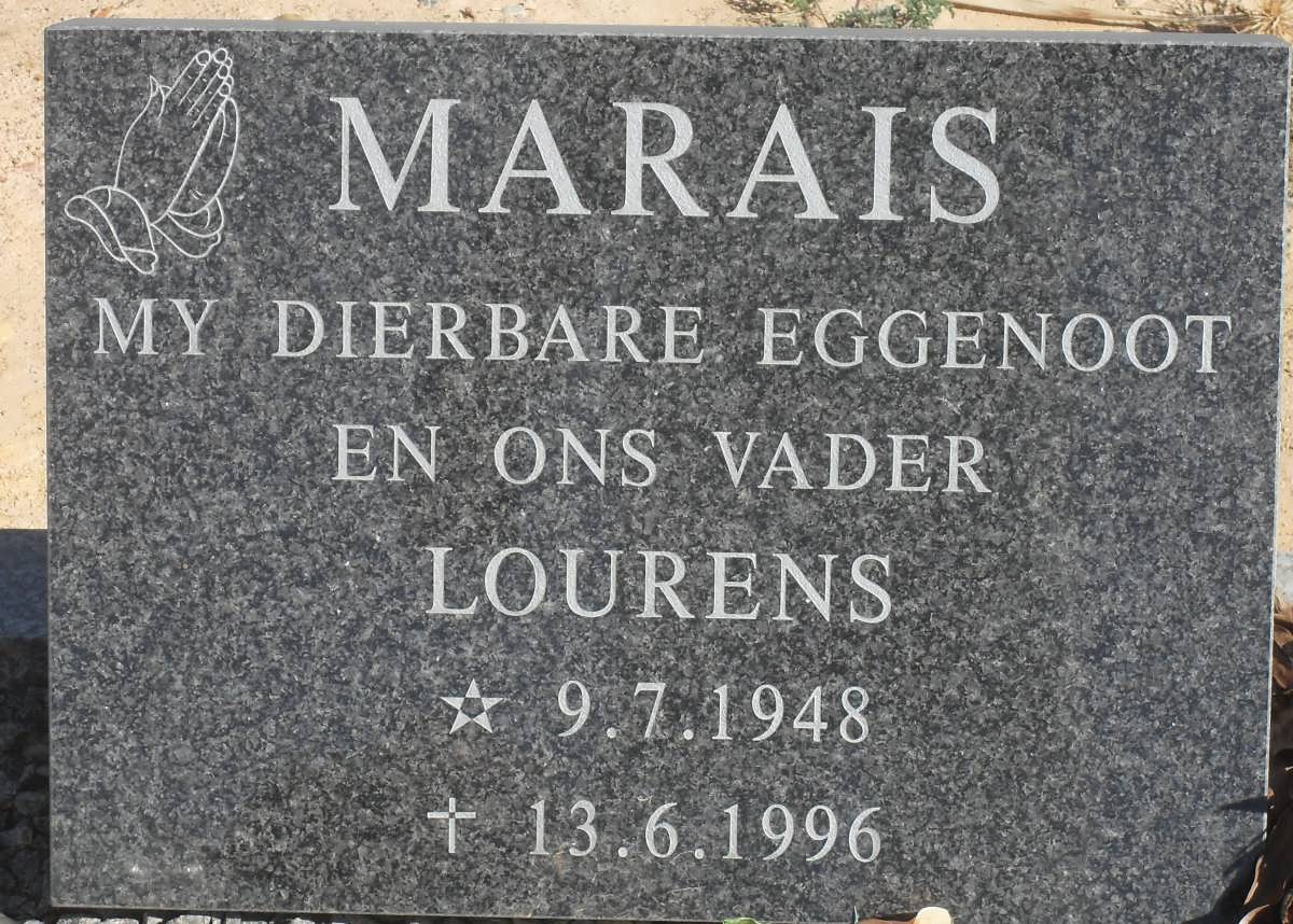 MARAIS Lourens 1948-1996