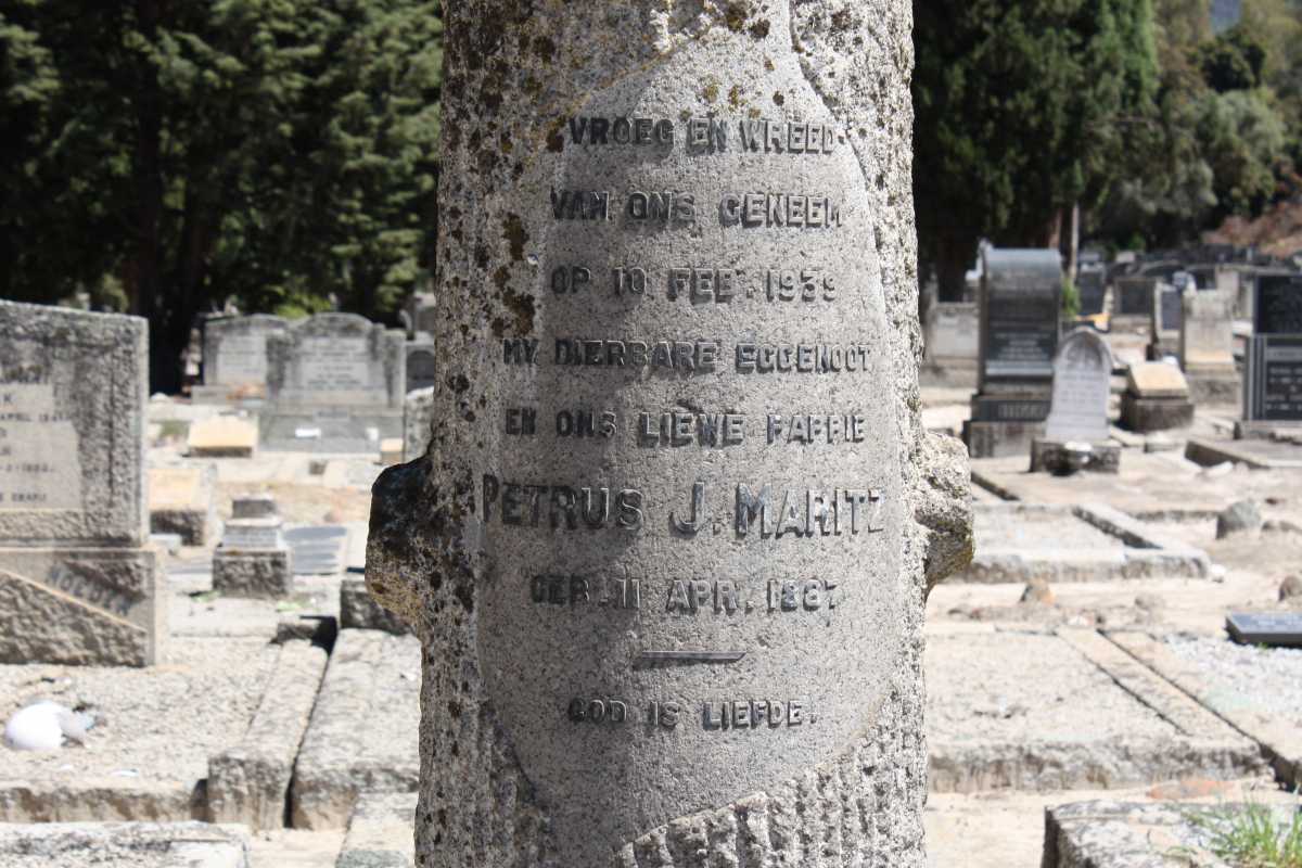 MARITZ Petrus J.1887 -1939