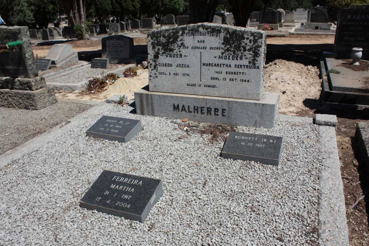 MALHERBE :: BURNETT :: FERREIRA