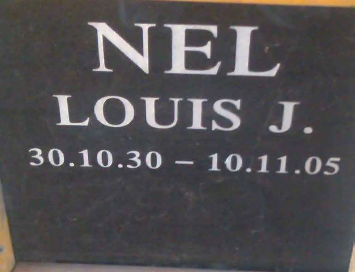 NEL Louis J. 1930-2005