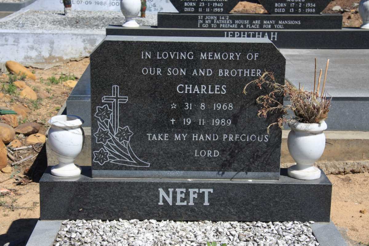 NEFT Charles 1968-1989