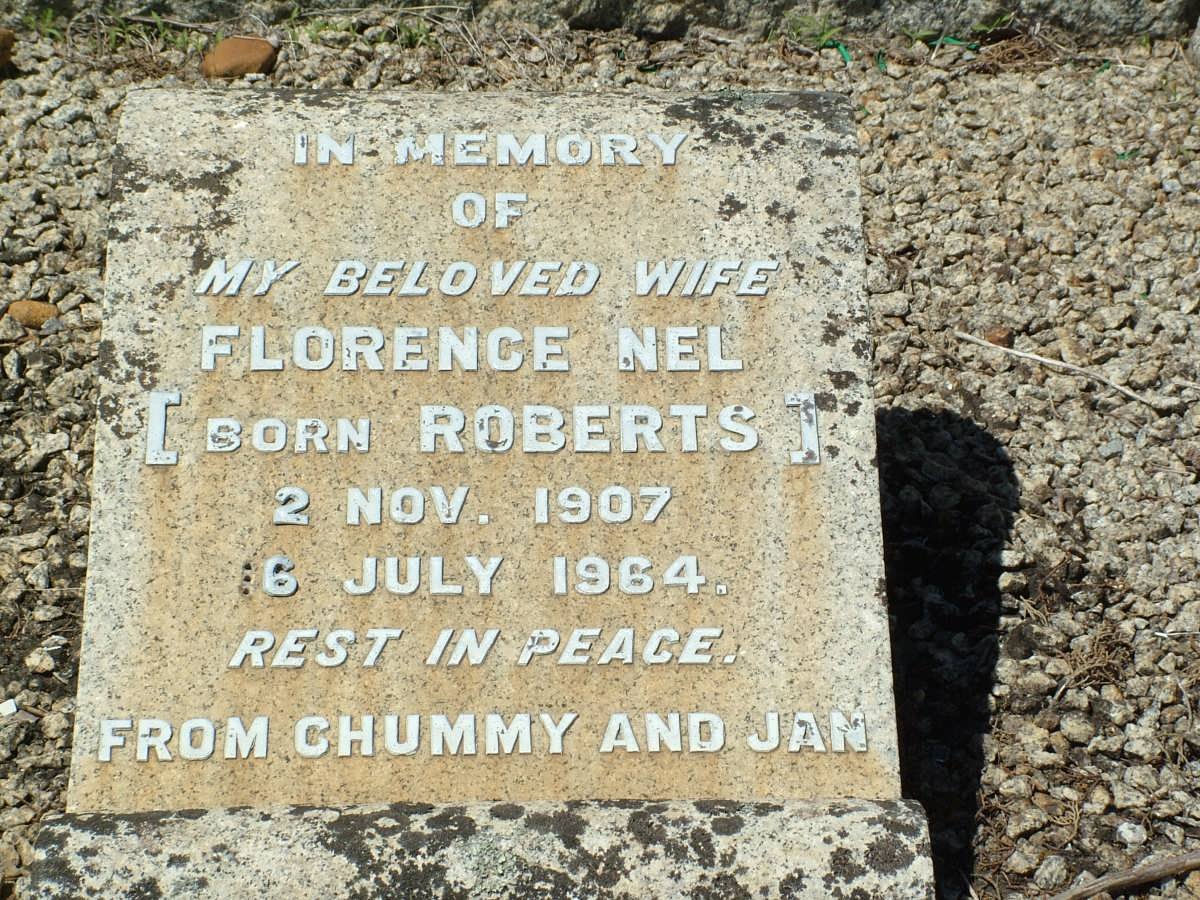 NEL Florence born ROBERTS 1907-1964