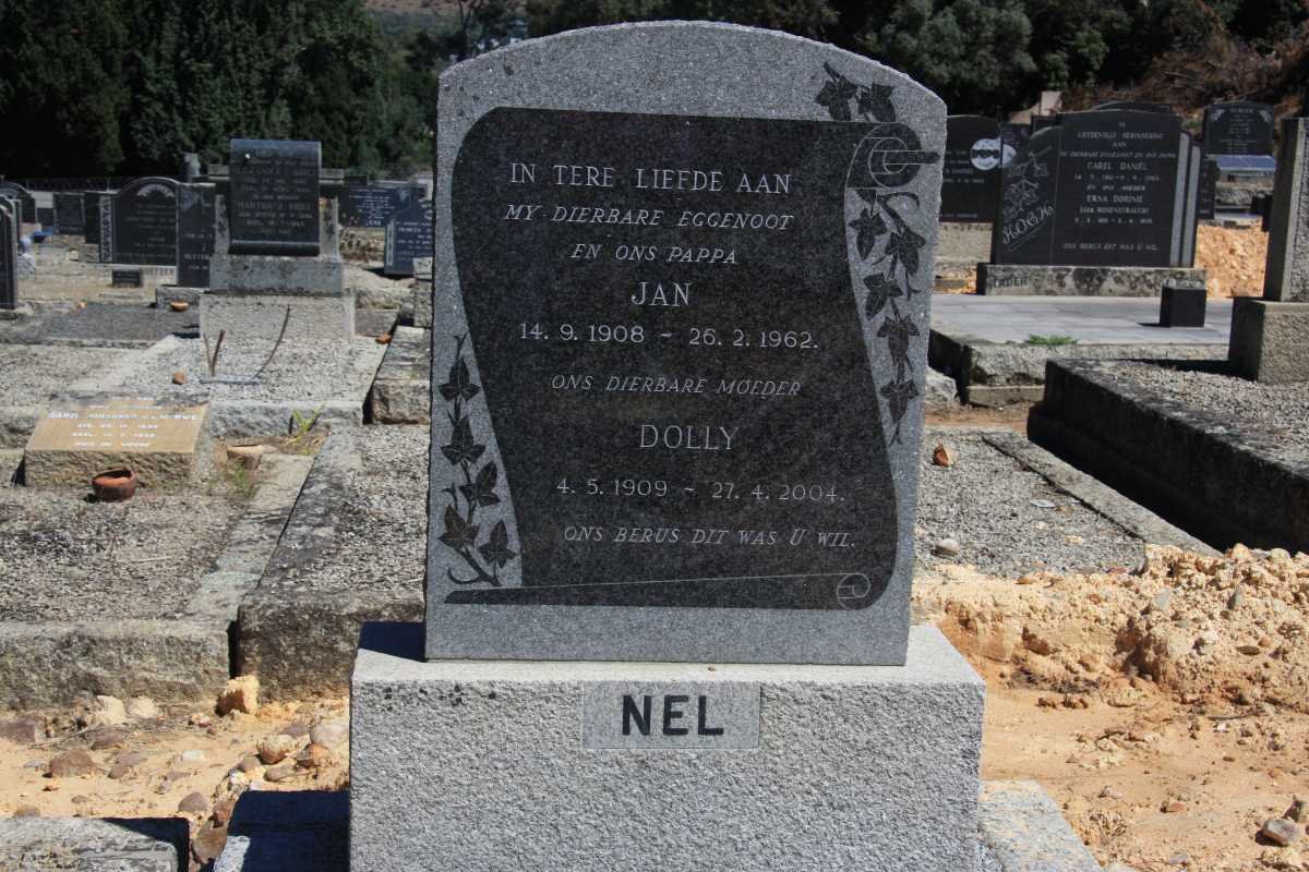 NEL Jan 1908-1962 &amp; Dolly 1909-2004