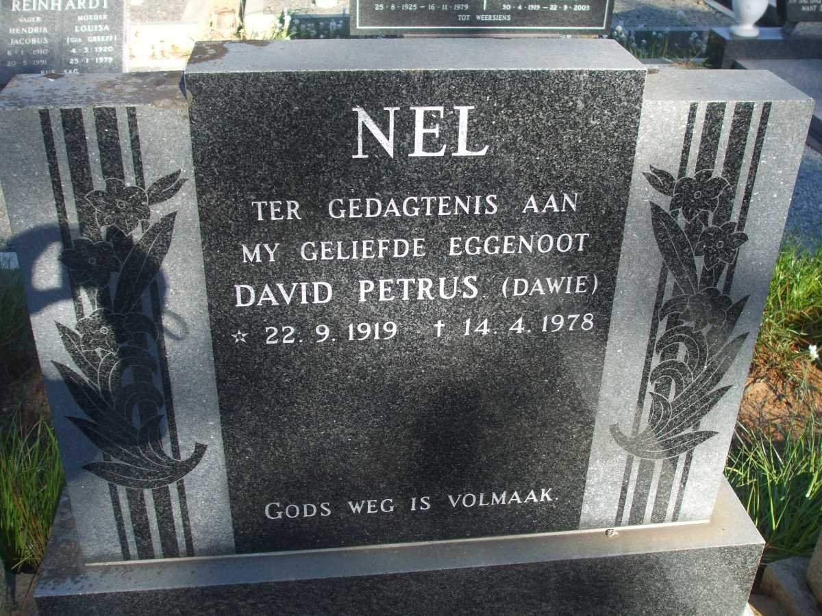 NEL David Petrus 1919-1978