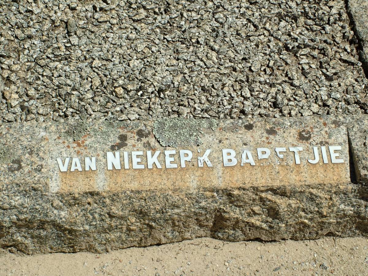 NIEKERK Babetjie, van