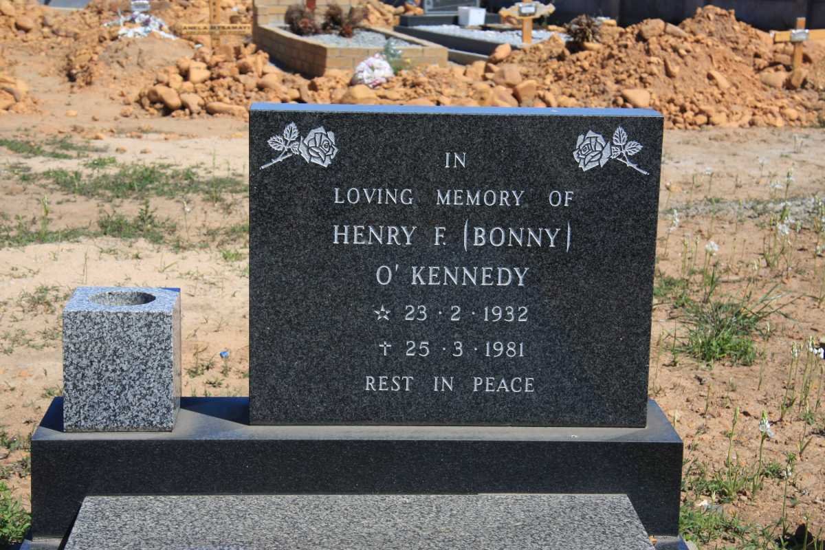 O'KENNEDY Heny F. 1932-1981