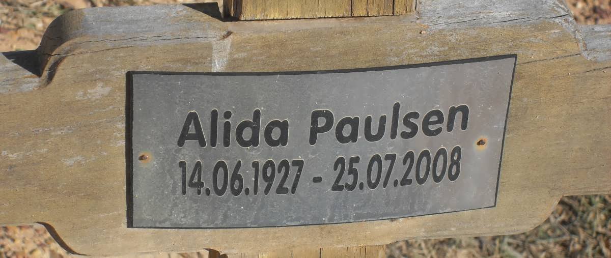PAULSEN Alida 1927-2008