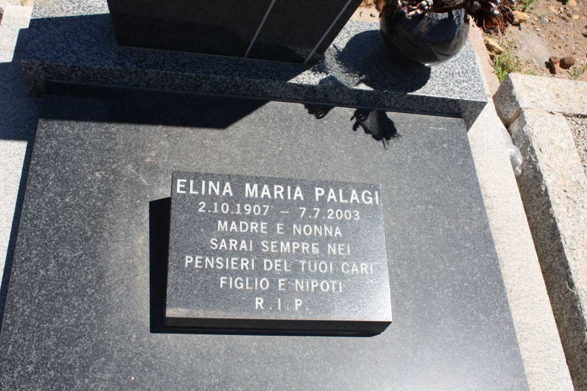 PALAGI Amilcare 1905-1964 &amp; Elina Maria 1907-2003