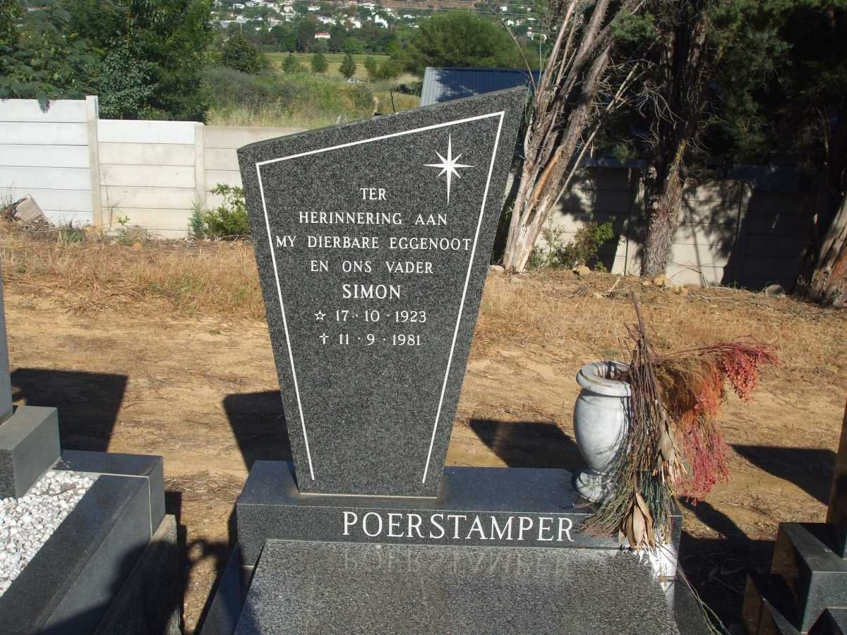 POERSTAMPER Simon 1923-1981