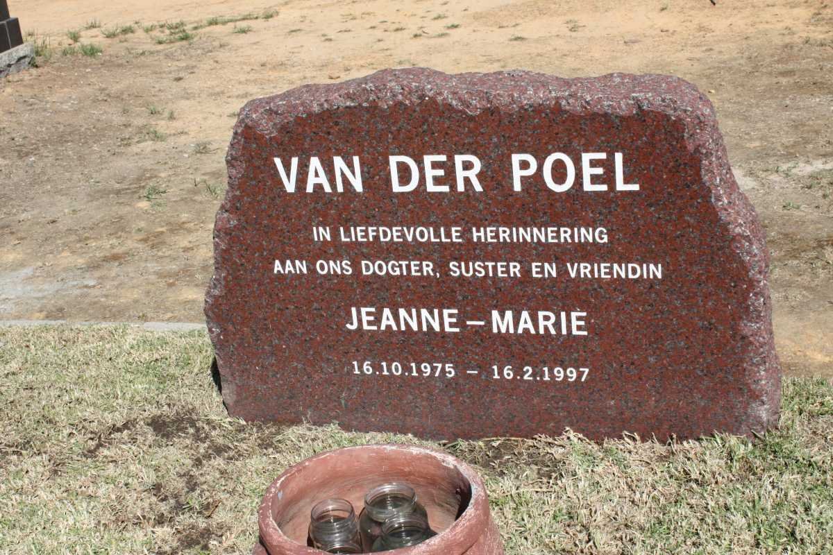 POEL Jeanne-Marie, van der 1975-1997