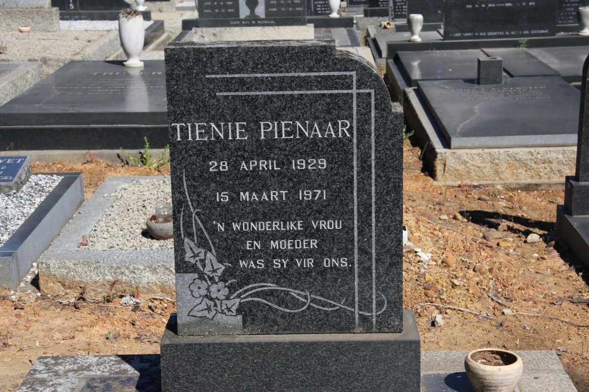 PIENAAR Tienie 1929-1971
