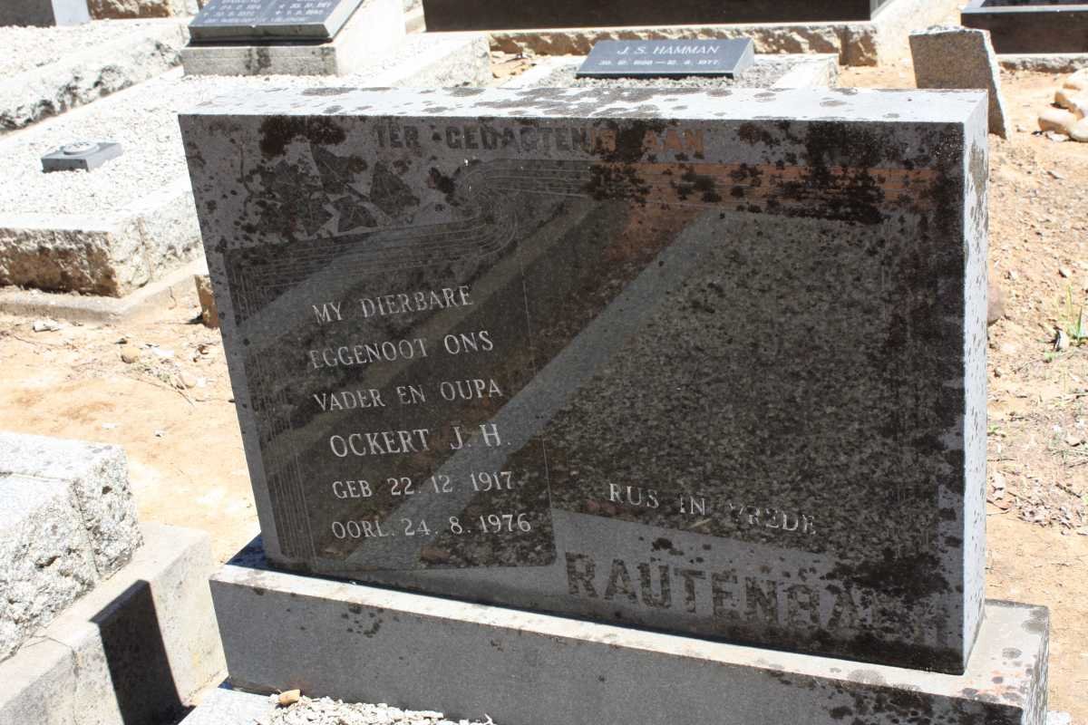 RAUTENBACH Ockert J.H. 1917-1976
