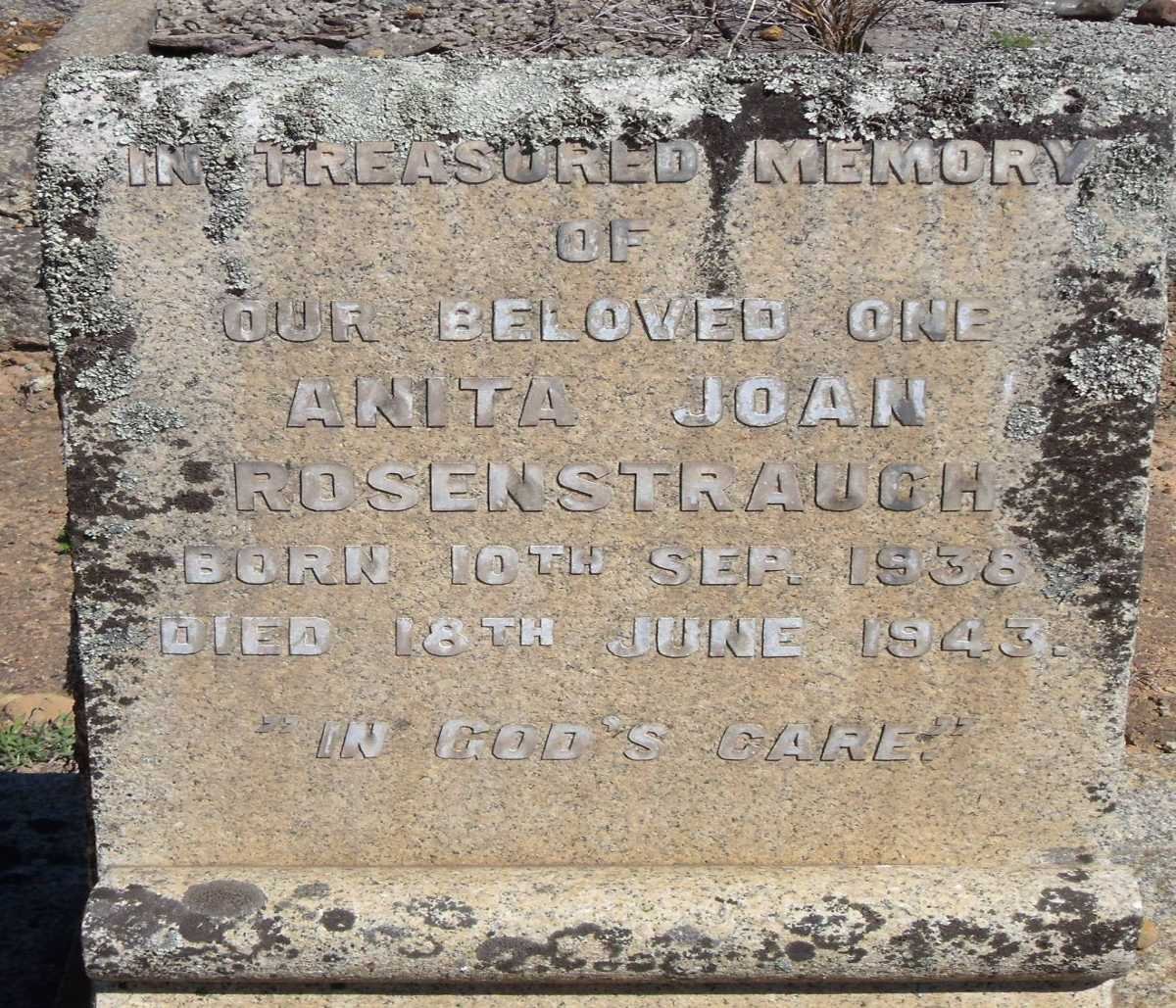 RAUSENSTRAUCH Anita Joan 1938-1943