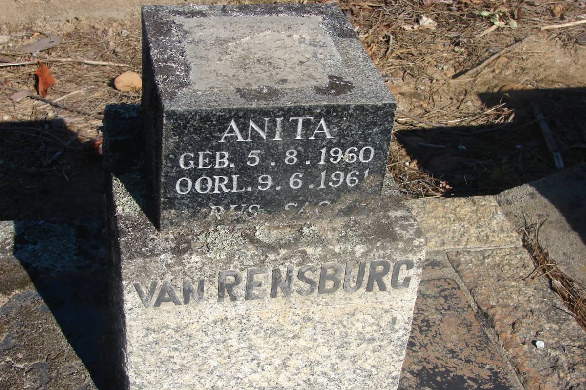 RENSBURG Anita, van 1960-1961