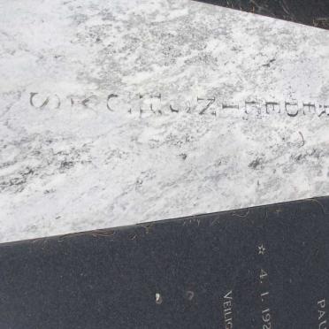 REDELINGHUYS Hermanus Samuel 1910-1983 &amp; Pauline 1920-2000
