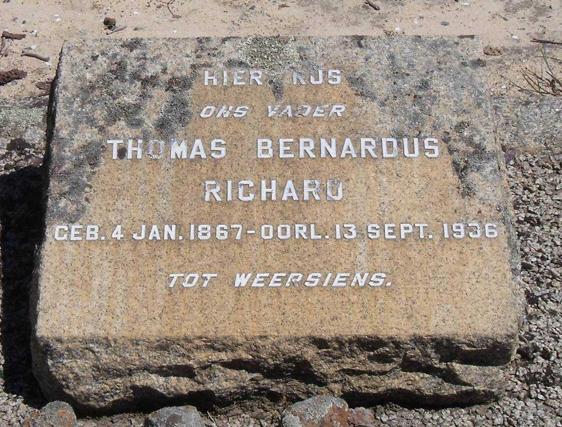 RICHARD Thomas Bernardus 1867-1936
