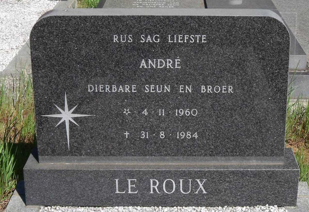 ROUX André, le 1960-1984