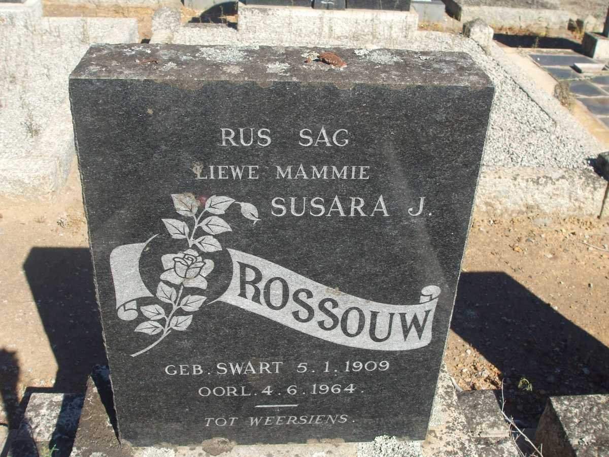 ROSSOUW Susara J. nee SWART 1909-1964