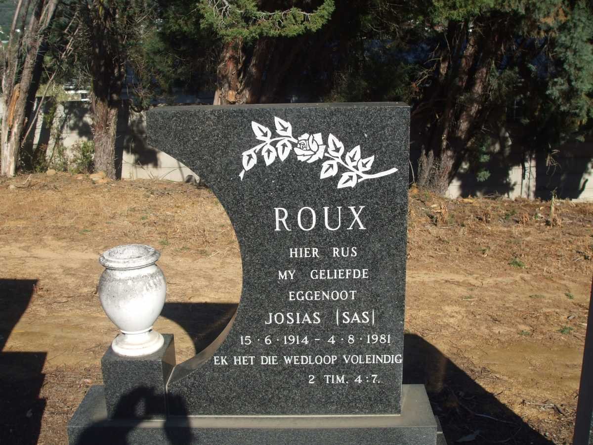 ROUX Josias 1914-1981