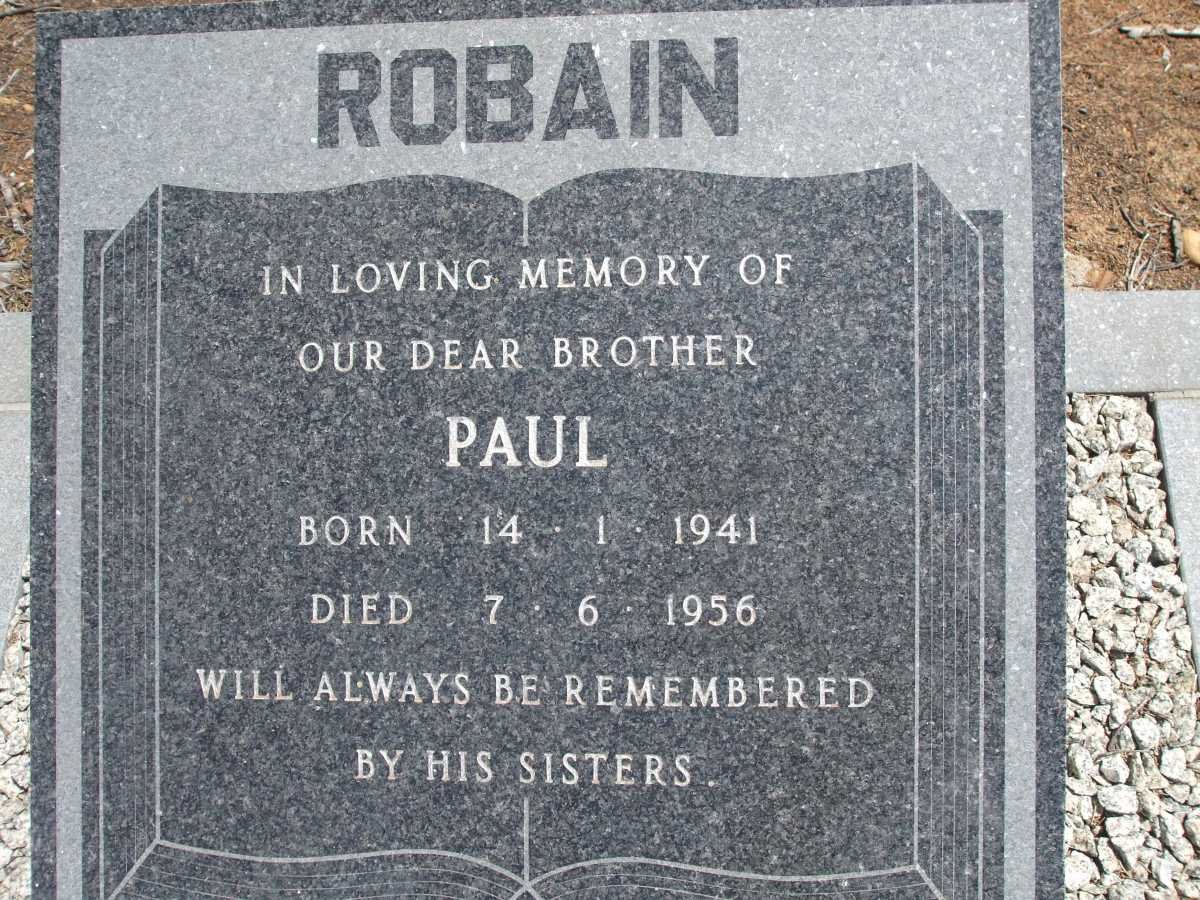 ROBAIN Paul 1941-1956