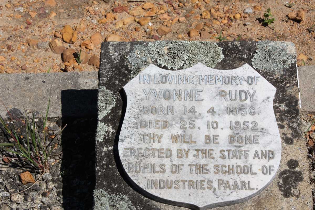 RUDY Yvonne 1936-1952