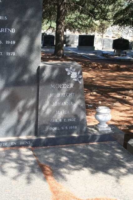RUST Barend Frederik 1898-1972 &amp; Huibrecht Johanna Maria 1907-1989 :: RUST Dirk Barend 1949-1970