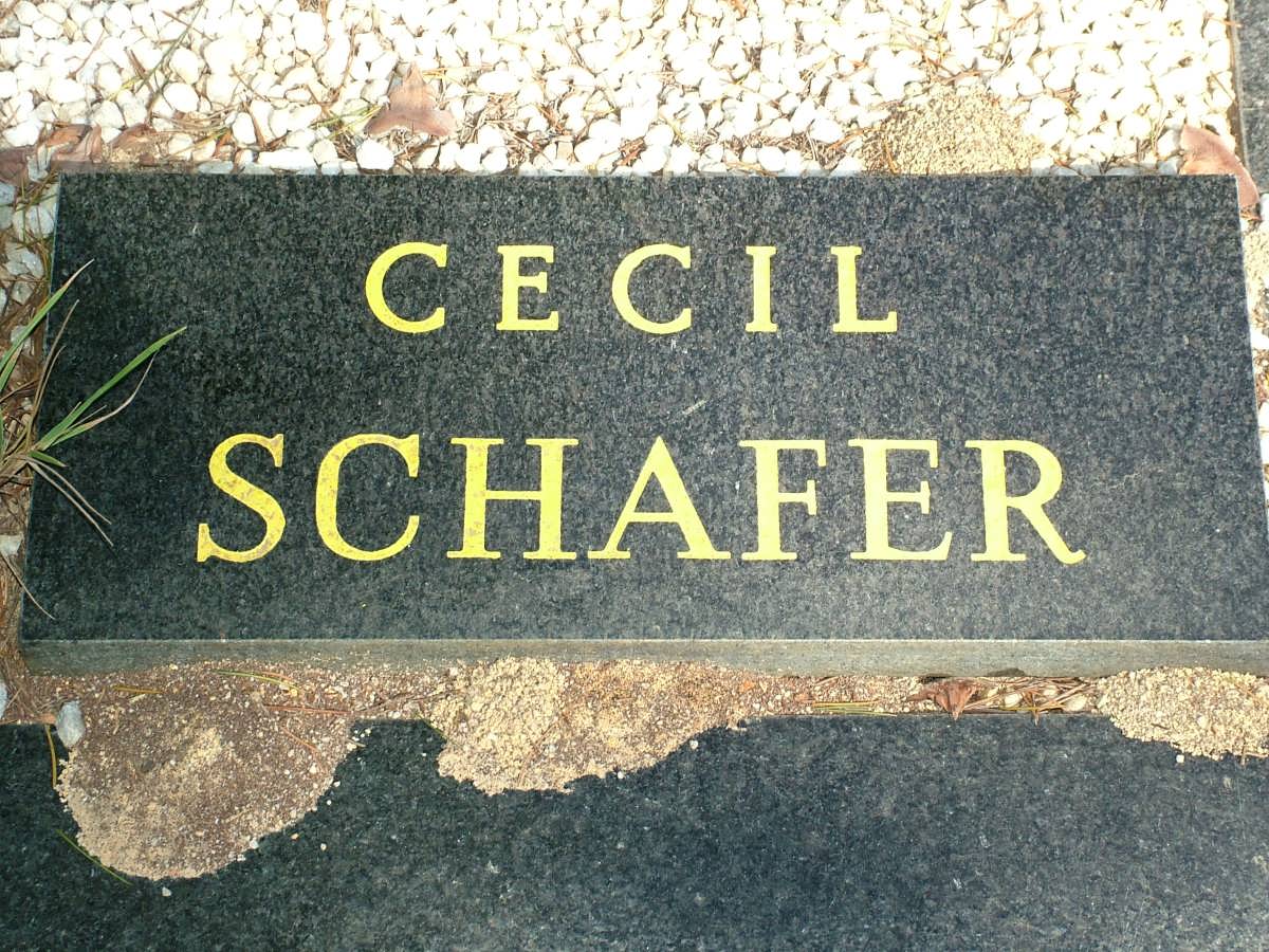 SCHAFER Cecil