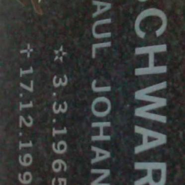 SCHWARTE Paul Johanes 1965-1997