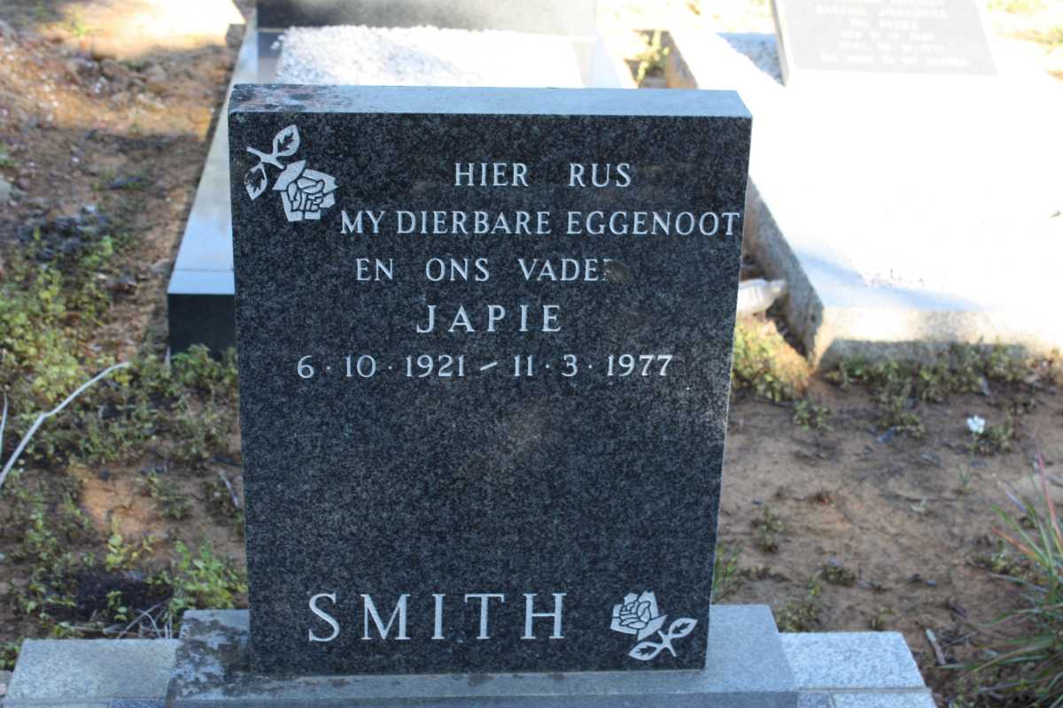SMITH Japie 1921-1977