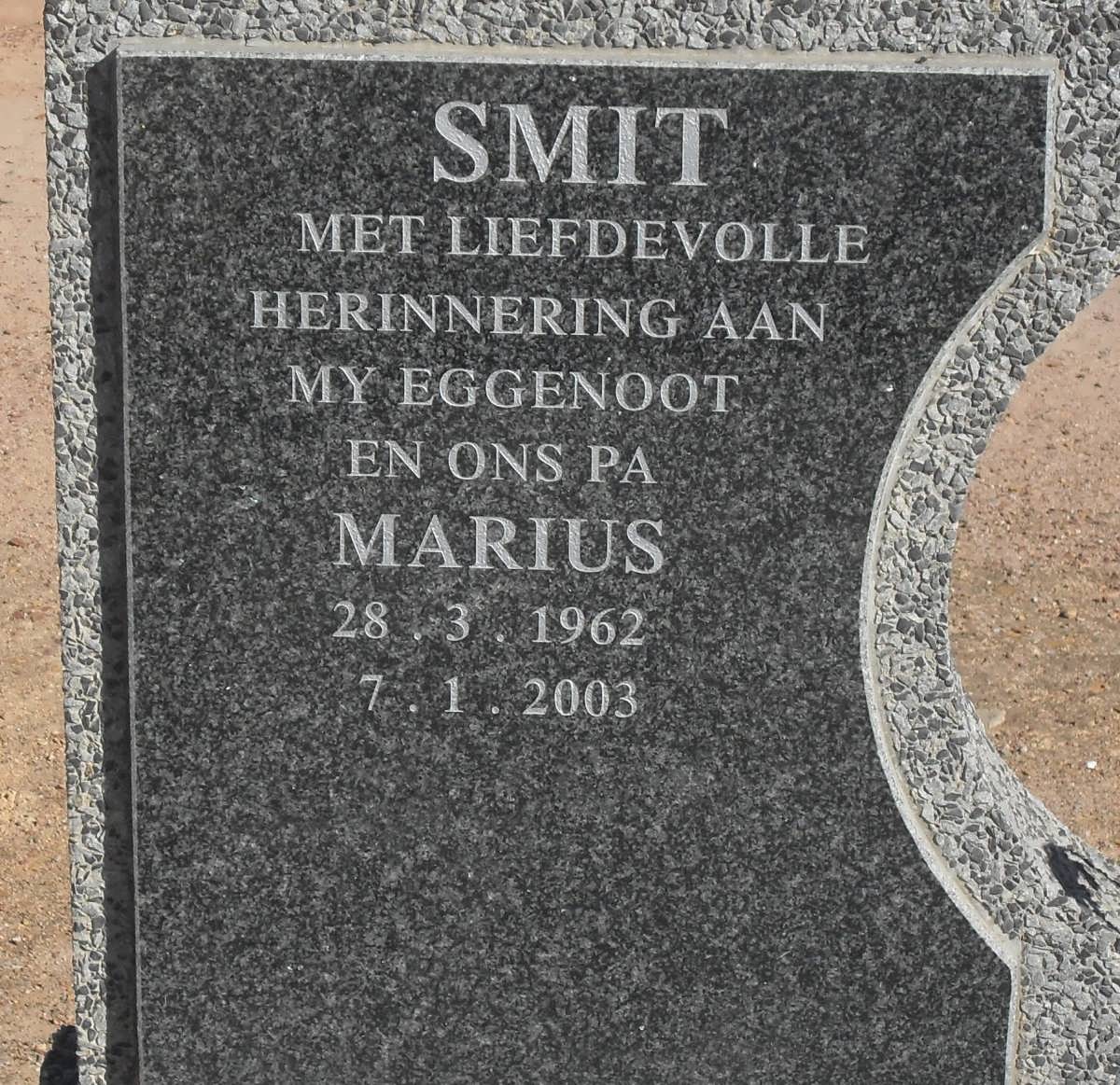 SMIT Marius 1962-2003