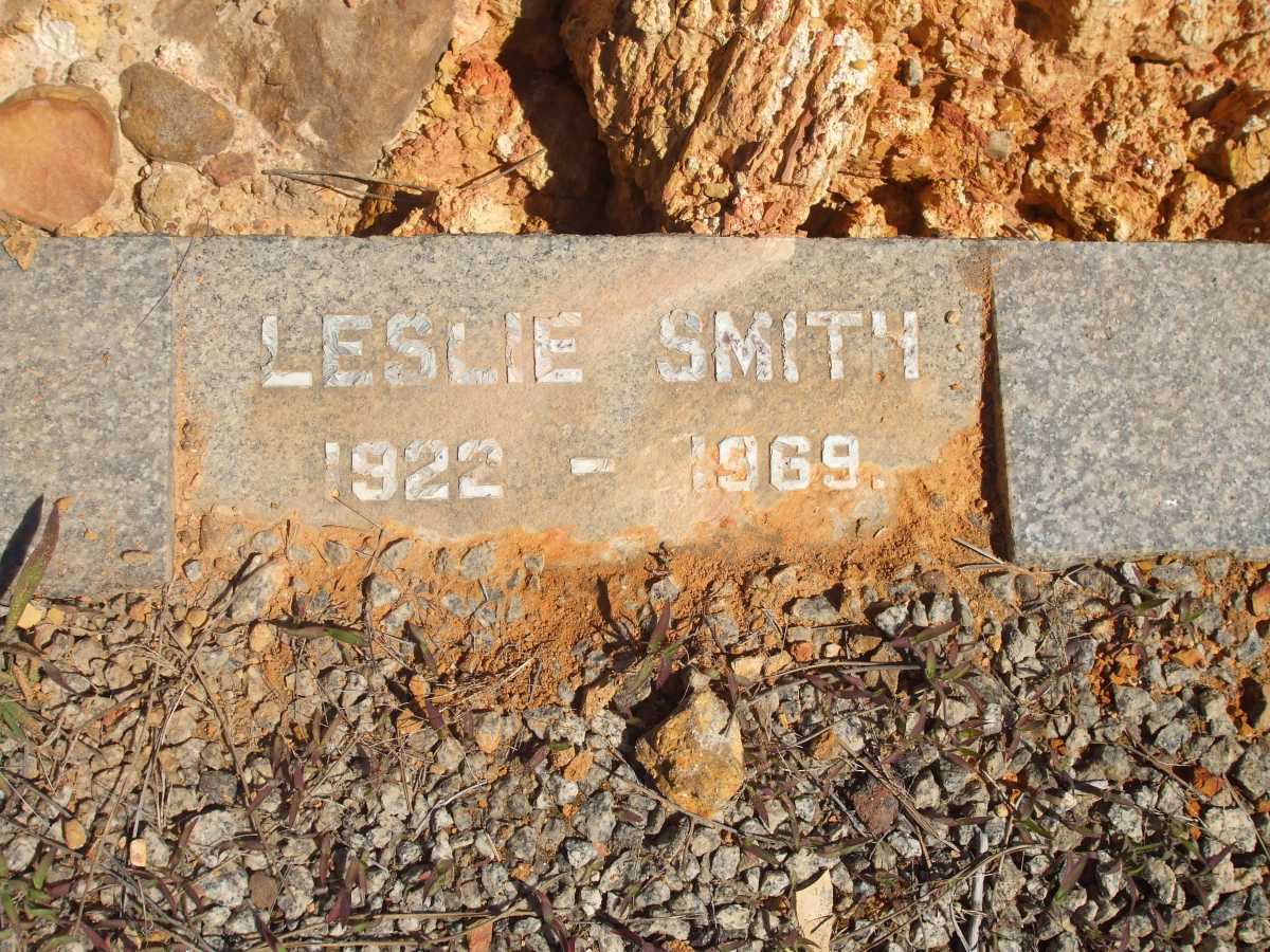 SMITH Leslie 1922-1969