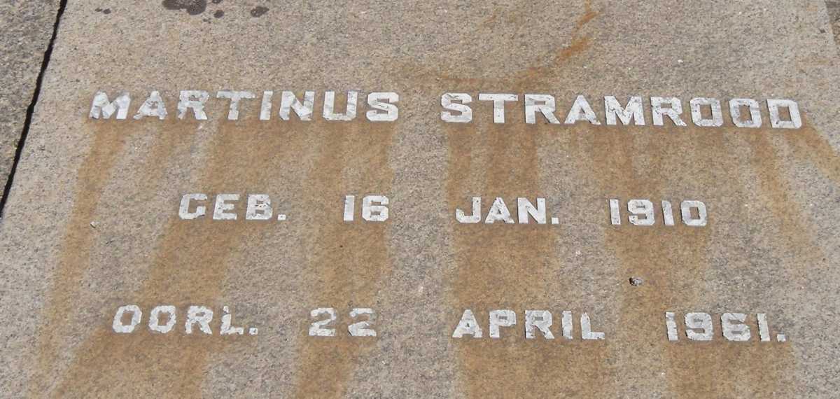 STRAMROOD Martinus 1910-1961