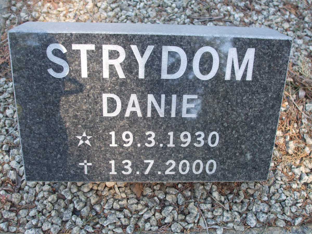 STRYDOM Danie 1930-2000