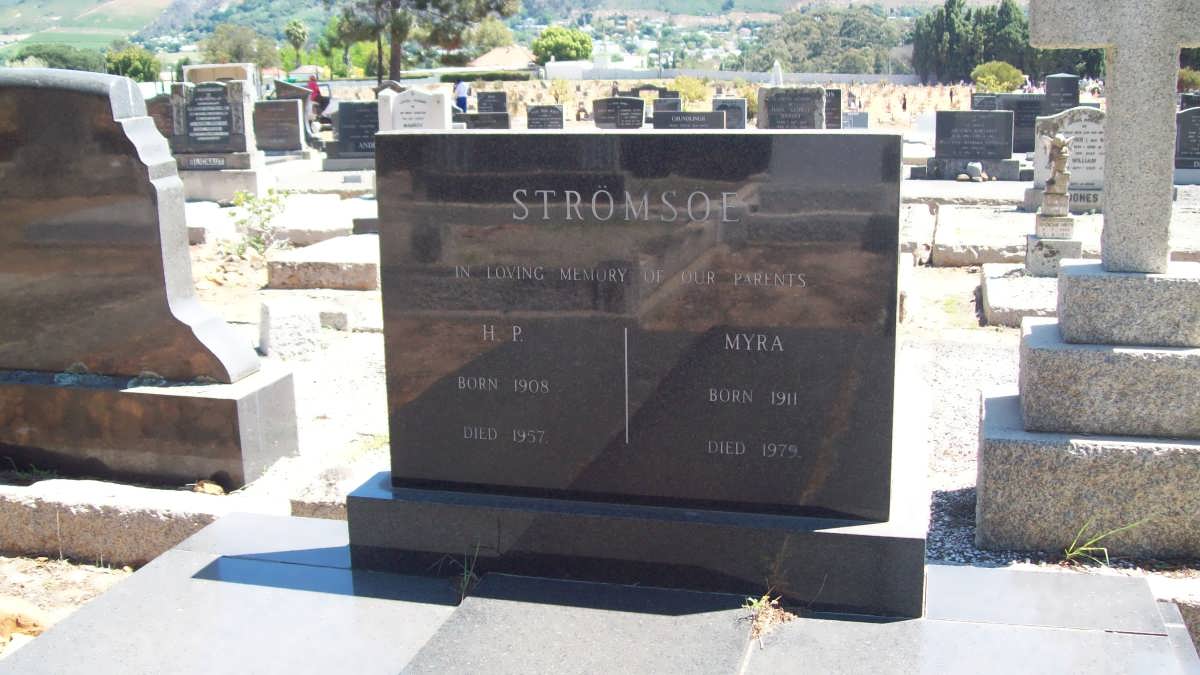 STROMSOL H.P. 1908-1957 & Myra 1911-1979