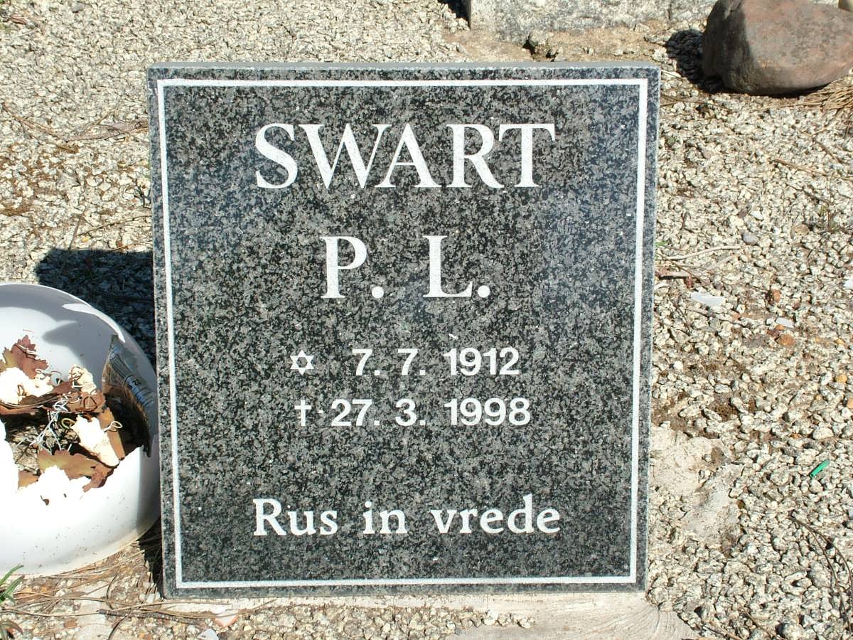 SWART P.L. 1912-1998
