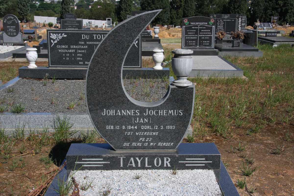 TAYLOR Johannes Jochemus 1944-1993