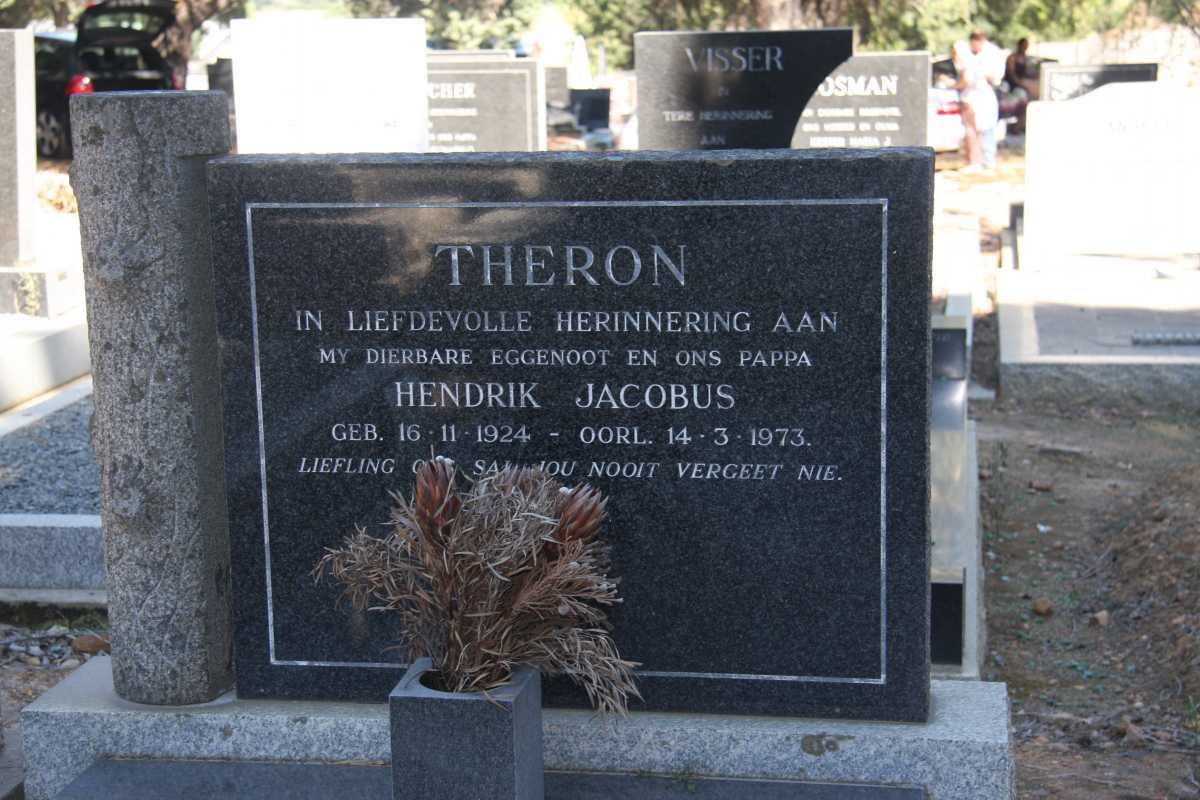 THERON Hendrik Jacobus 1924-1973