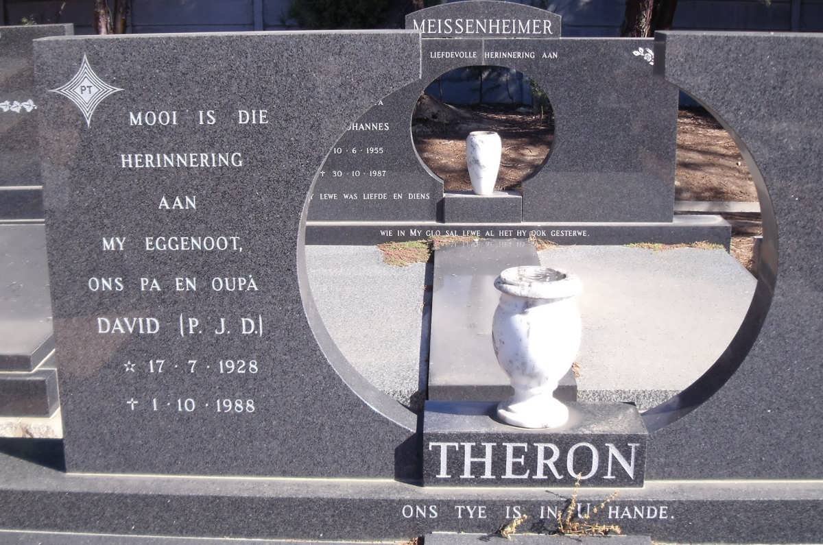THERON P.J.D. 1928-1988