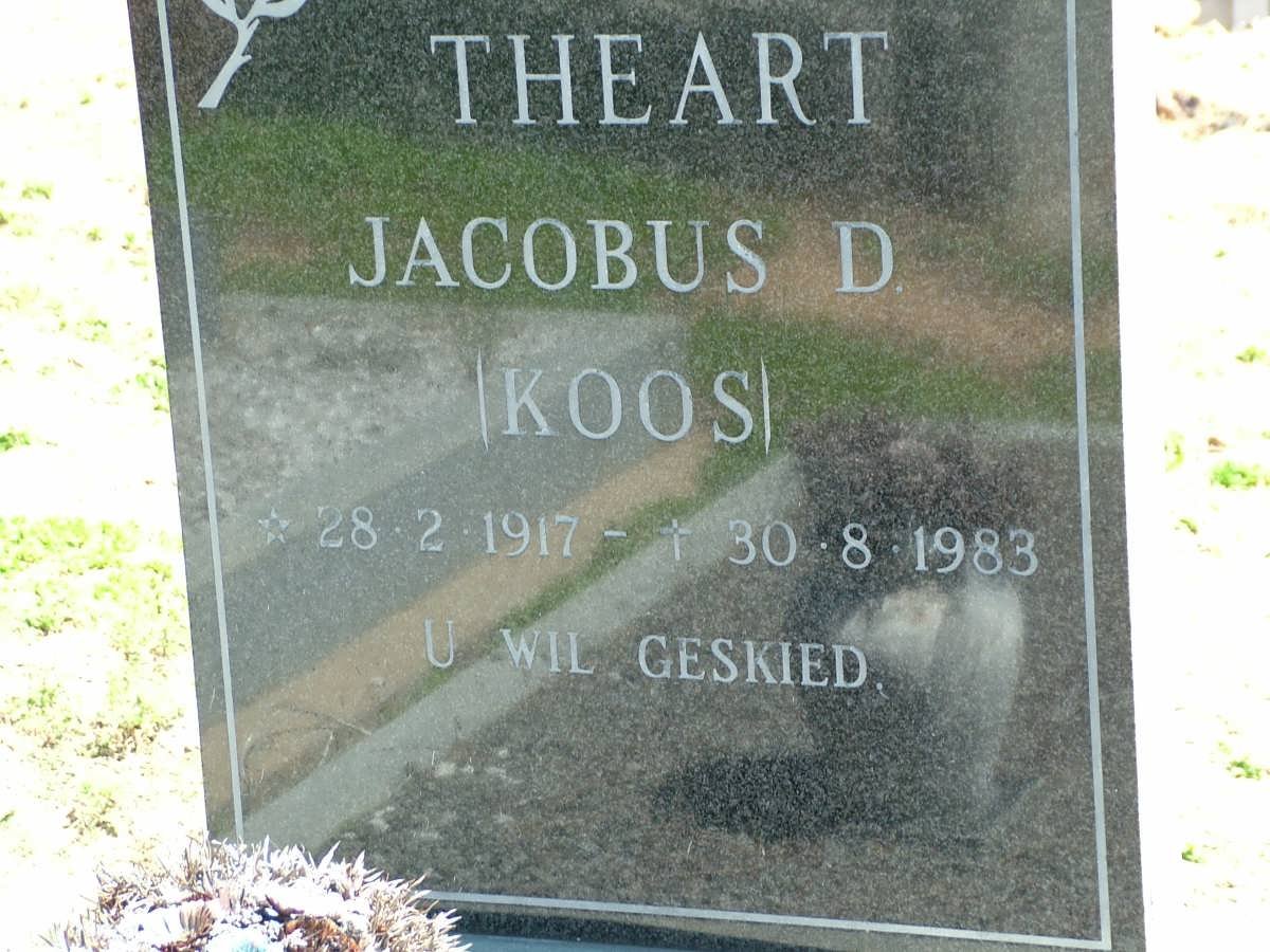 THEART Jacobus D. 1917-1983