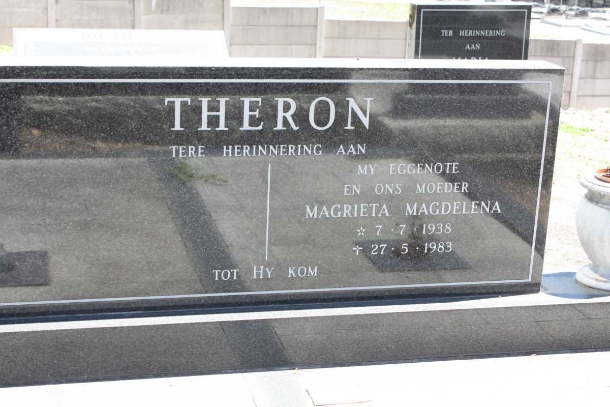 THERON Magrieta Magdalena 1938-1983