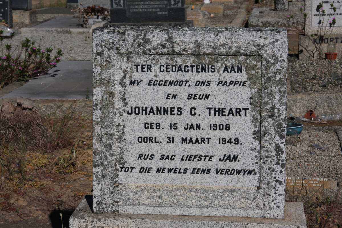THEART Johannes C. 1908-1949
