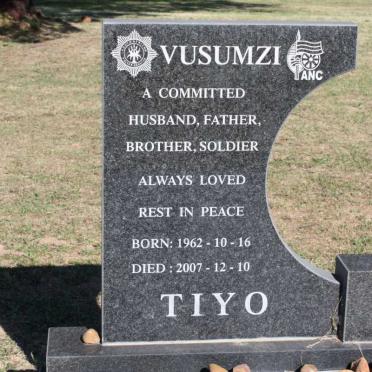 TIYO Vusumzi 1962-2007