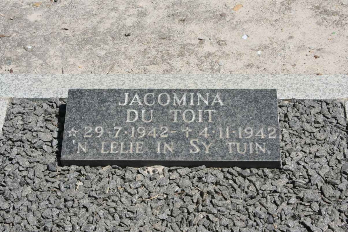 TOIT Jacomina, du 1942-1942