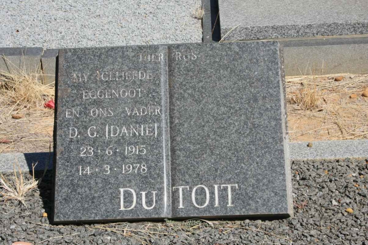 TOIT D.G., du 1915-1978
