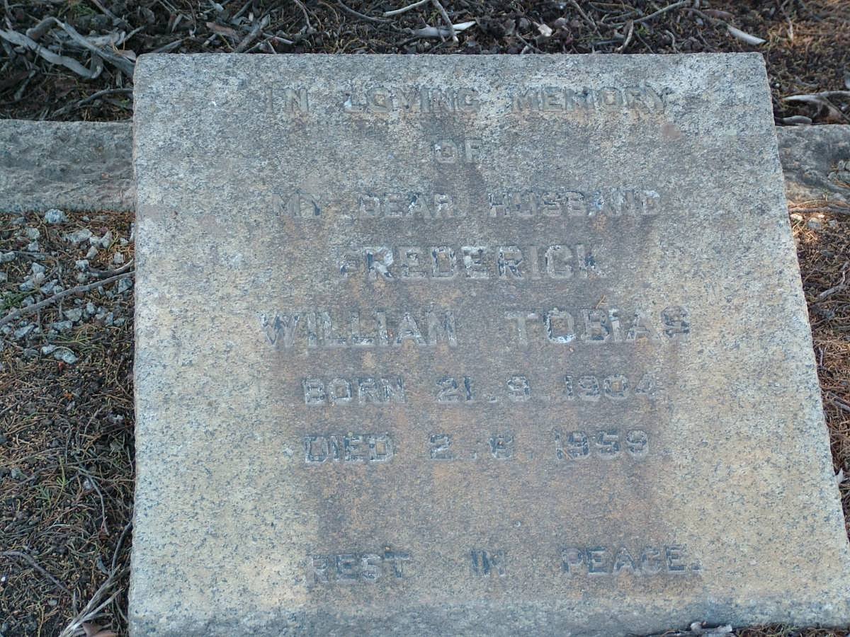TOBIAS Frederich William 1904-1959