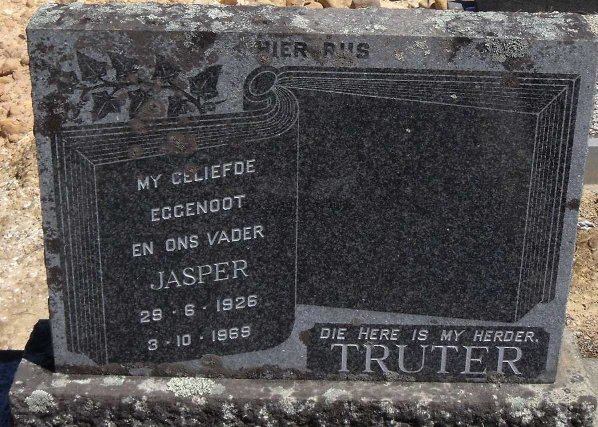 TRUTER Jasper 1926-1969