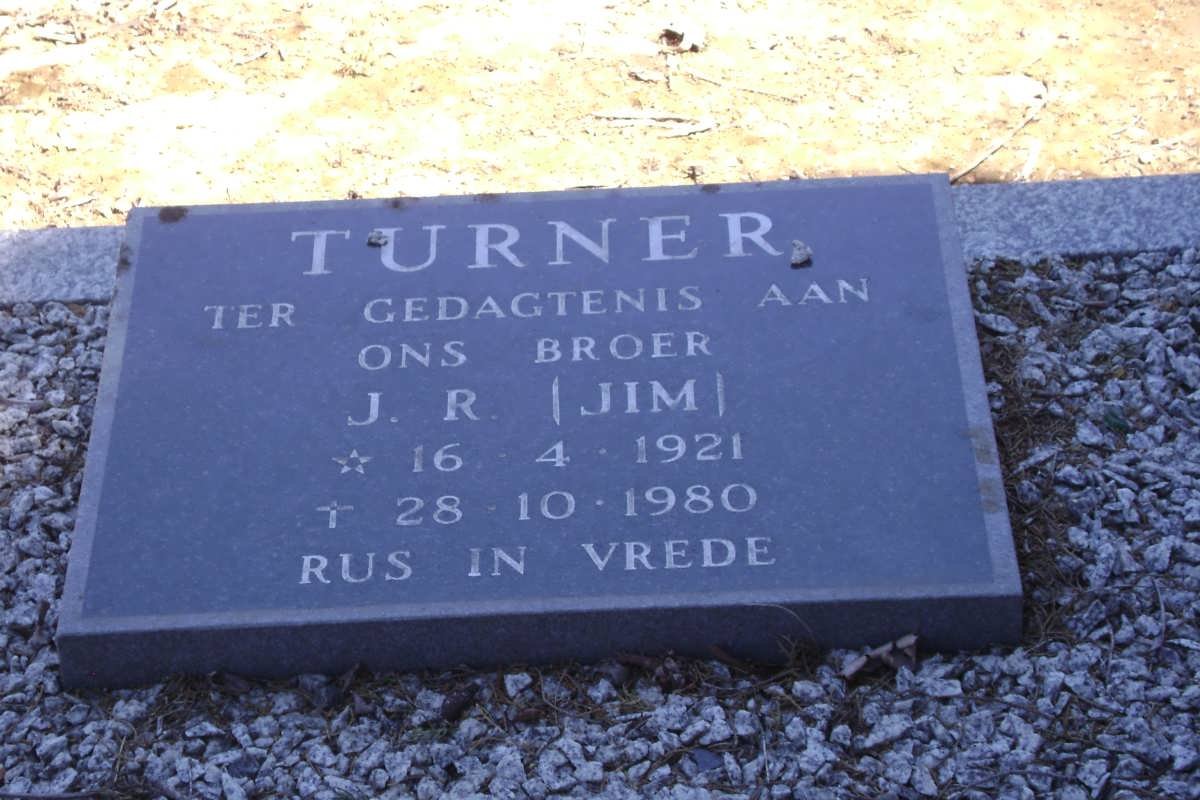 TURNER J.R. 1921-1980